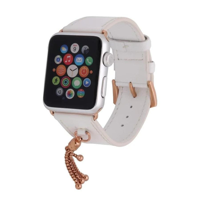 Tassels Apple Watch Leather Band The Ambiguous Otter