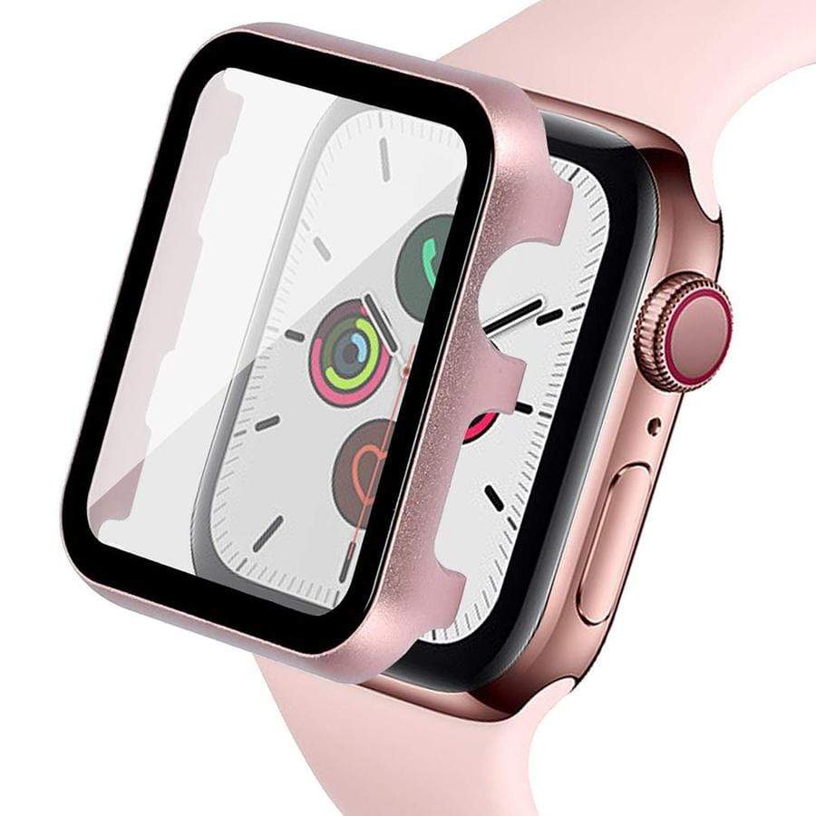 Tempered Glass & Metal Apple Watch Case The Ambiguous Otter
