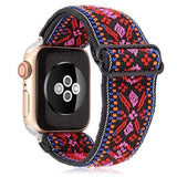 Tribal Print Apple Watch Stretchy Loop Band Odawa / 38mm | 40mm The Ambiguous Otter