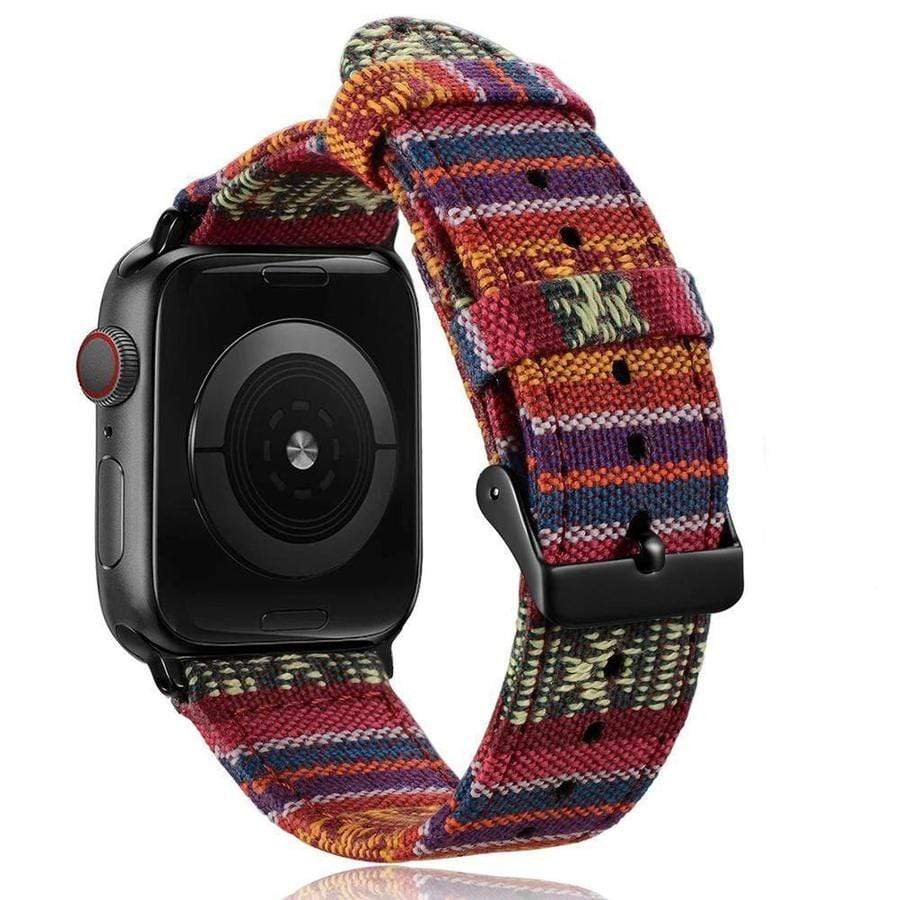 Tribal X Handmade Apple Watch Fabric Band