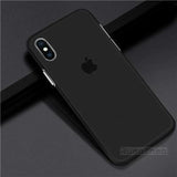 Ultra Thin Matte Transparent iPhone Case Black / For iPhone 6 6s plus The Ambiguous Otter