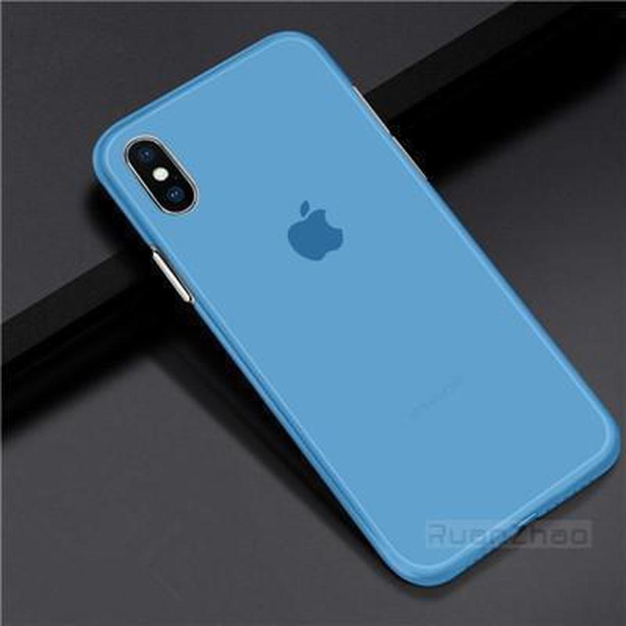 Ultra Thin Matte Transparent iPhone Case Blue / For iPhone 6 6s plus The Ambiguous Otter