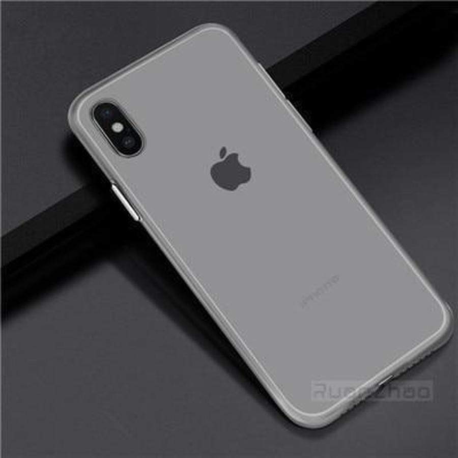 Ultra Thin Matte Transparent iPhone Case Gray / For iPhone 6 6s plus The Ambiguous Otter