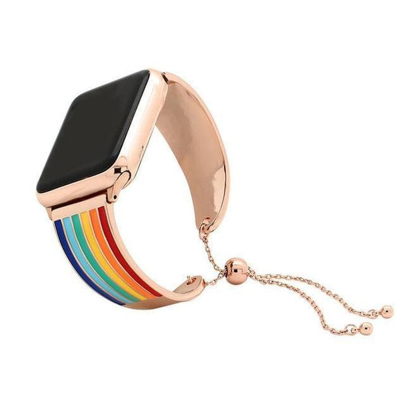 Vera Rainbow Apple Watch Bracelet Band Rose Gold / 38mm | 40mm The Ambiguous Otter