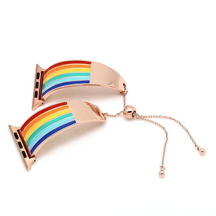Vera Rainbow Apple Watch Bracelet Band The Ambiguous Otter