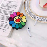 Vibrant Flower AirPods Case The Ambiguous Otter