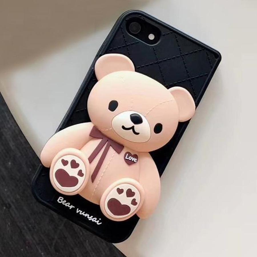Wafer Teddy Drop Protect iPhone Case Black / for iphone 6 The Ambiguous Otter