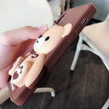 Wafer Teddy Drop Protect iPhone Case The Ambiguous Otter