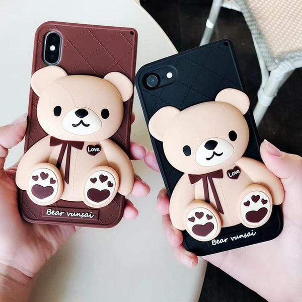 Wafer Teddy Drop Protect iPhone Case The Ambiguous Otter