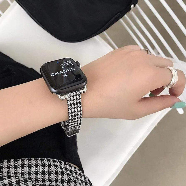 Chanel watch band discount apple