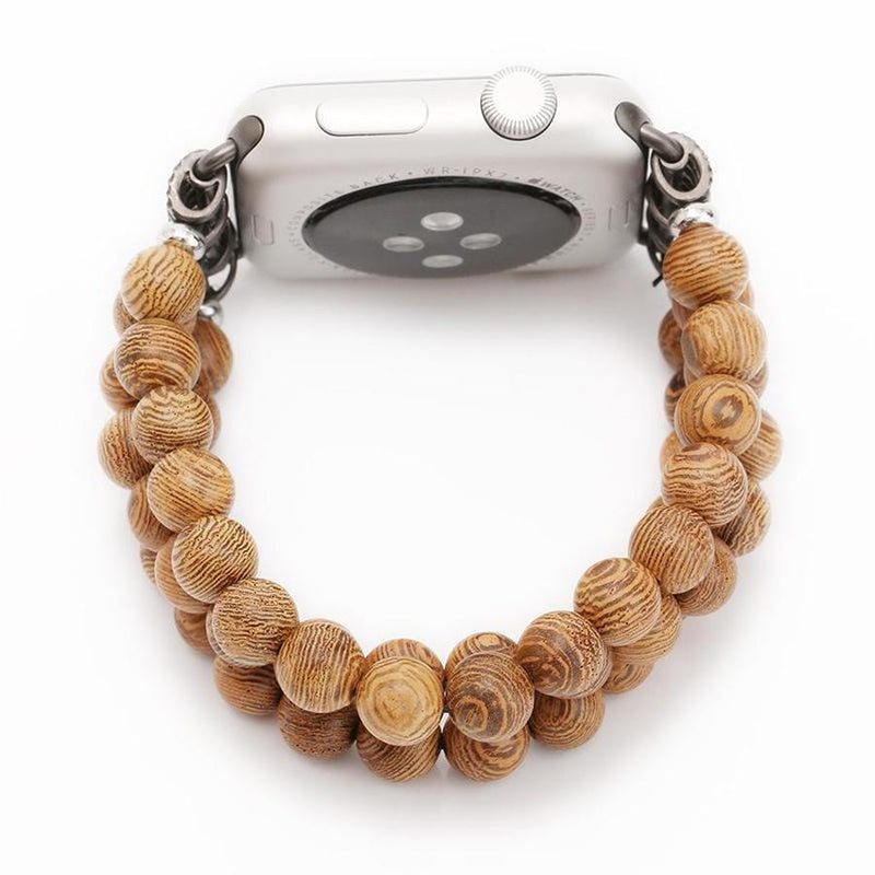 Wooden Beads Apple Watch Band 38mm | 40mm The Ambiguous Otter