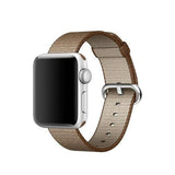 Woven Nylon Apple Watch Band coffee caramel / 42mm The Ambiguous Otter