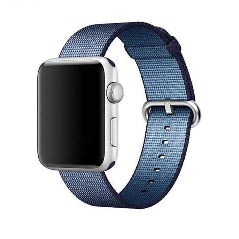 Woven Nylon Apple Watch Band midnight blue / 42mm The Ambiguous Otter